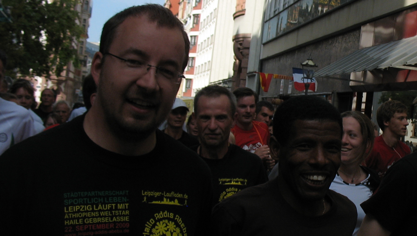 Heute vor 10 Jahren: Laufen mit Haile